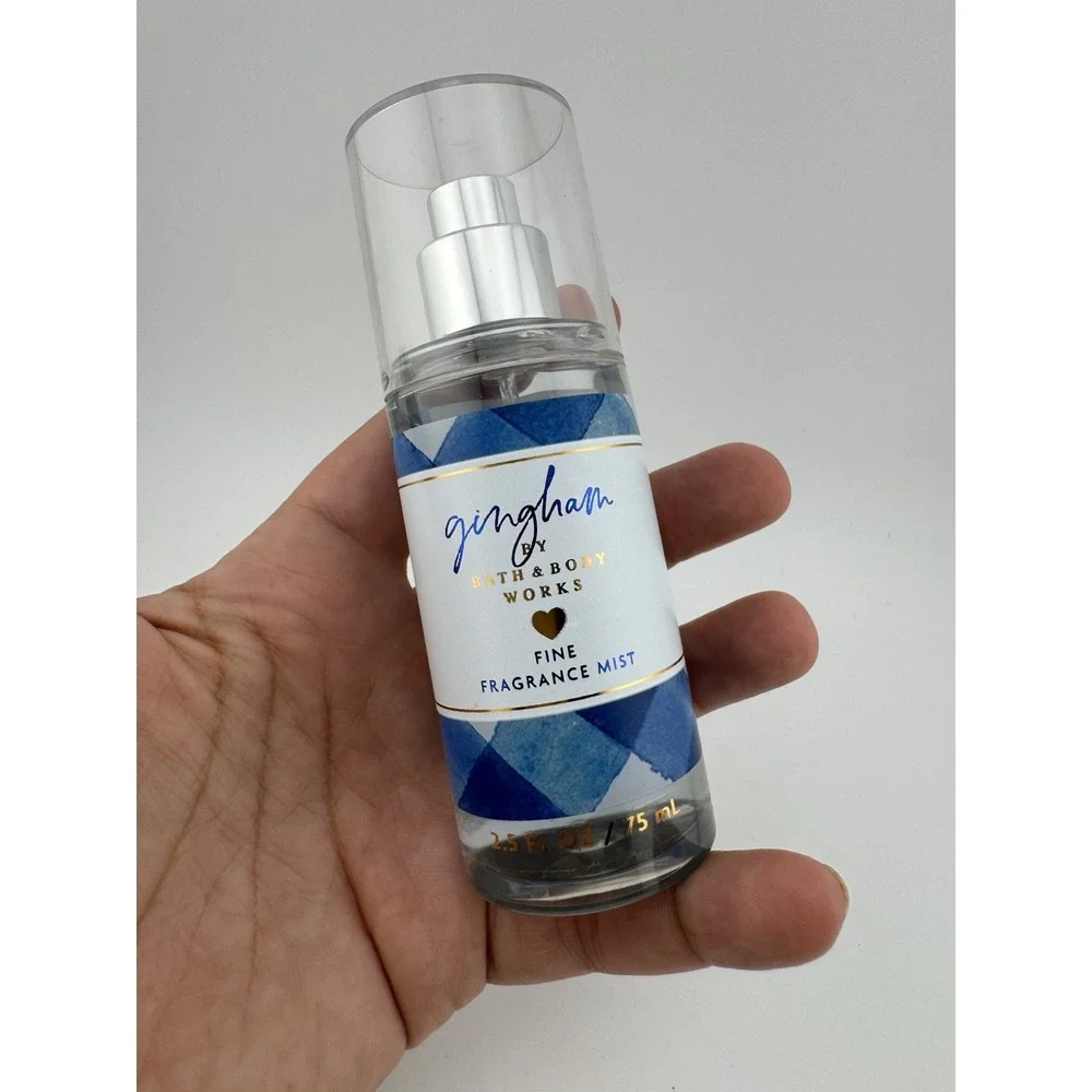 NEW Gingham Fine Fragrance Mist TRAVEL 2.5 oz Bath & Body‎ Works AUTHENTIC